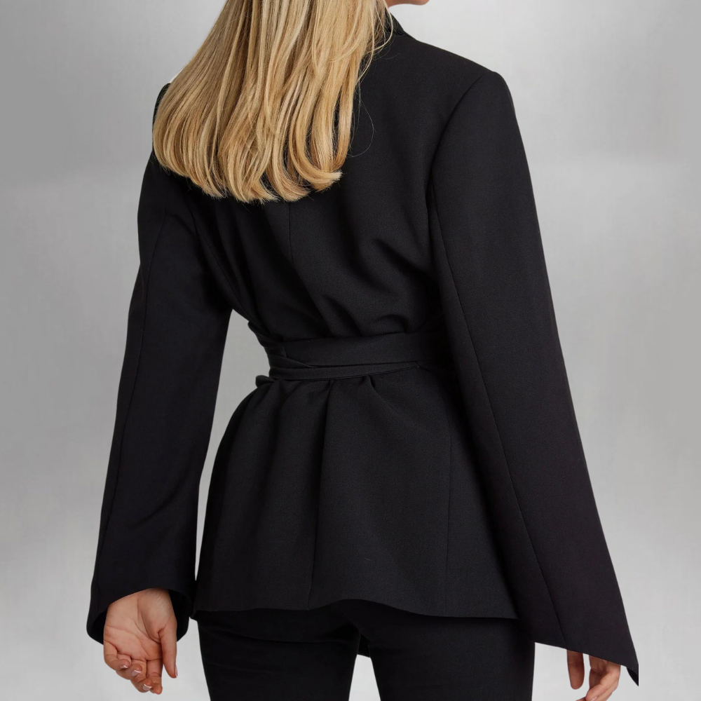 Thalassa - Stijlvolle damesblazer met afneembare riem