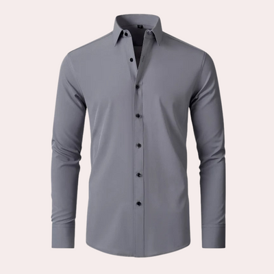 Lorenzo - Zacht en elastisch casual herenshirt