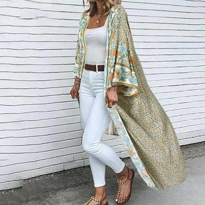 Courtney - Trendy Bohemian lang damesvest