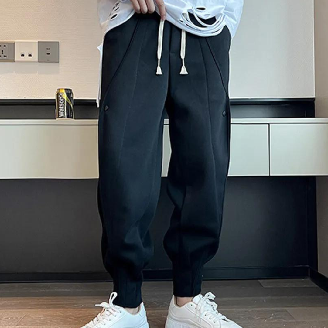 Raoul - Mode Sweatpants voor Mannen met Elastische Taille