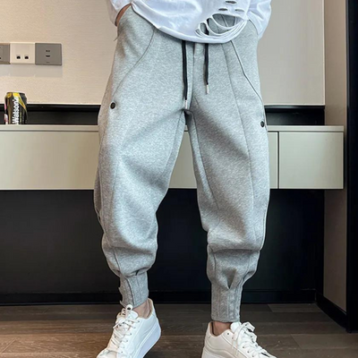 Raoul - Mode Sweatpants voor Mannen met Elastische Taille