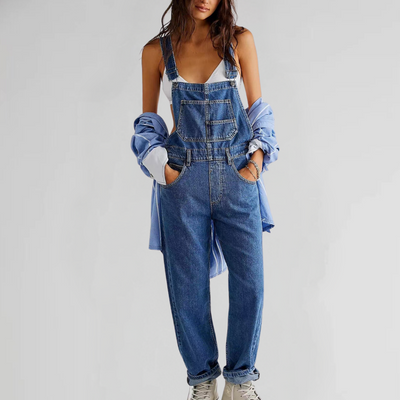 Valeria - Modieuze Denim Jumpsuit voor Vrouwen