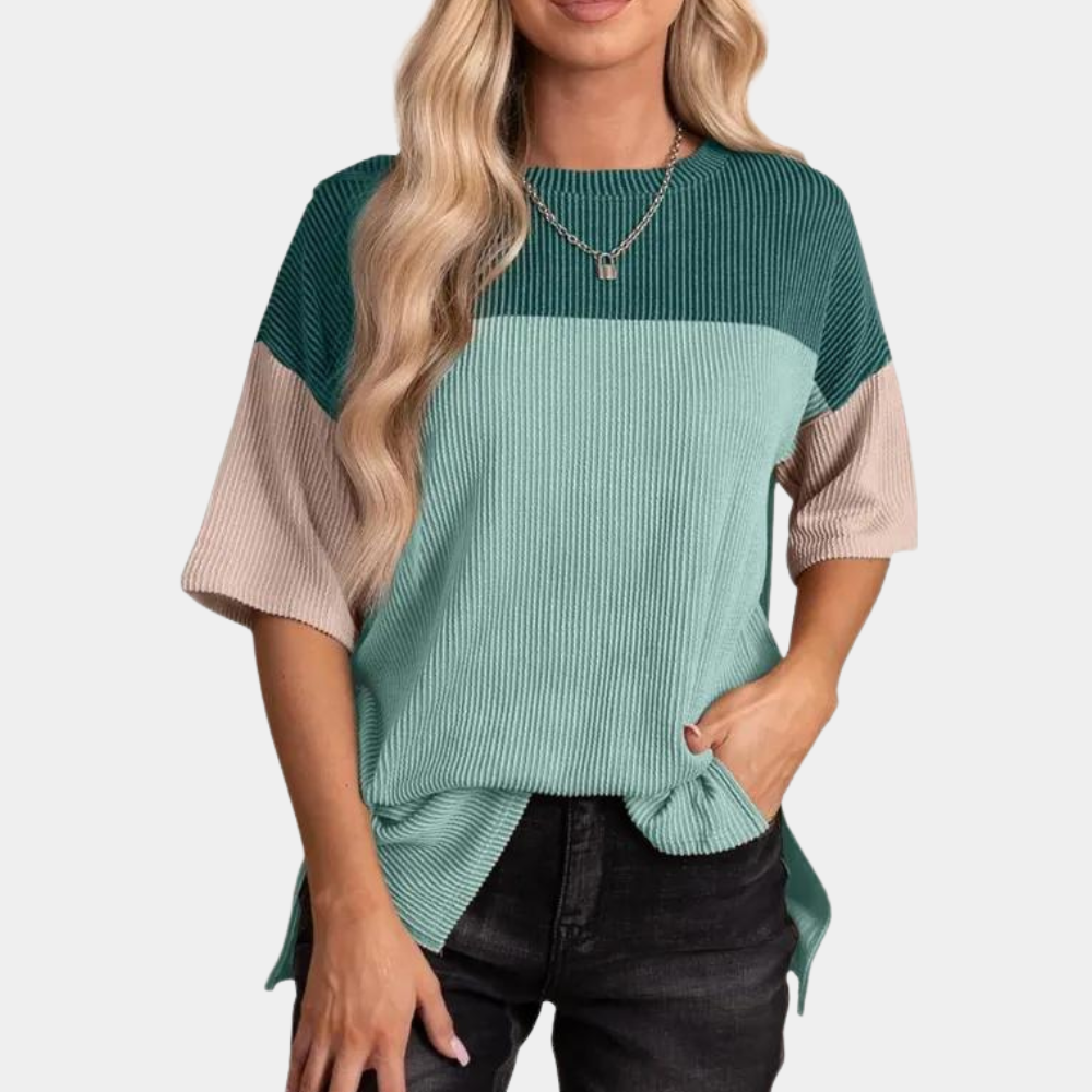 Vanna - Los Fit Dames T-shirt voor vrijetijds Stijl