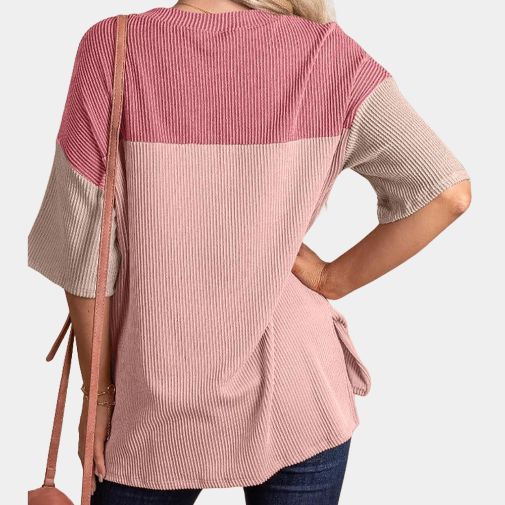 Vanna - Los Fit Dames T-shirt voor vrijetijds Stijl