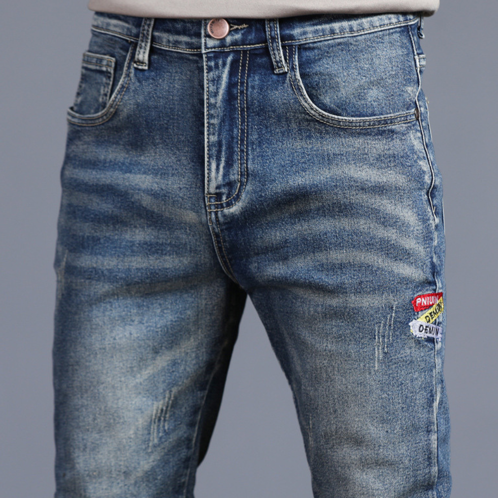 Ginez - hippe Slim Fit Jeans voor heren