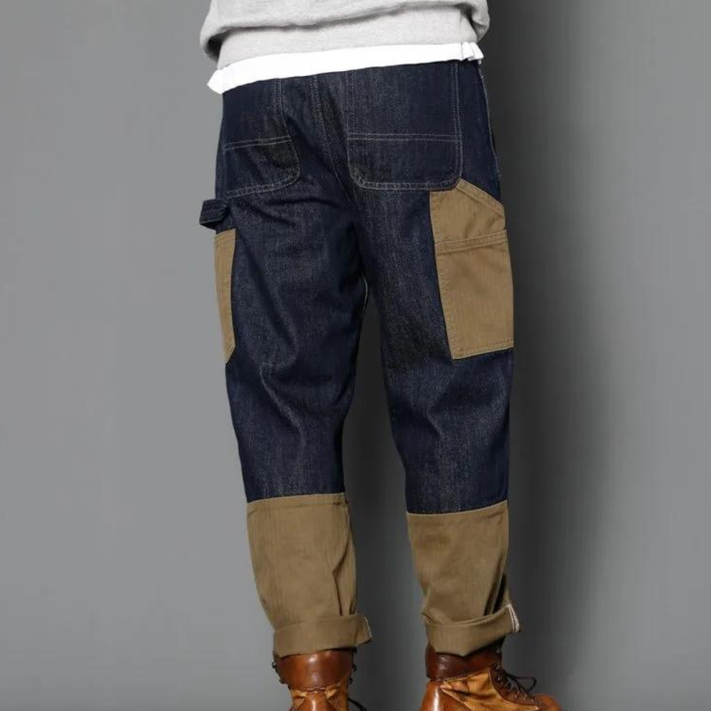 Wilfried - Comfortabele losvallende denim herenjeans