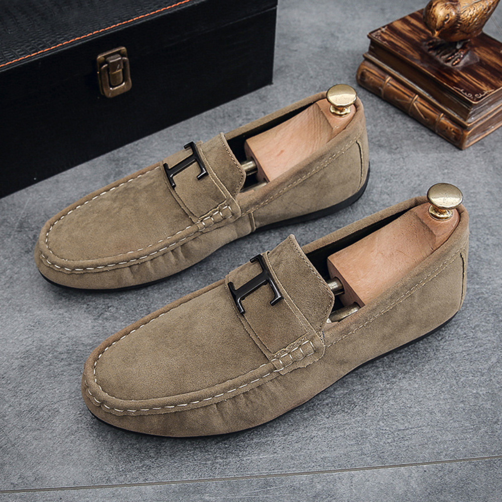 Teofil - Trendy zachte Slip-On Loafers voor heren