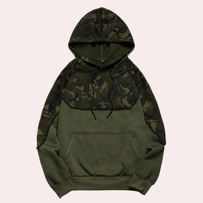 Antonis - Moderne Camouflage Heren Hoodie