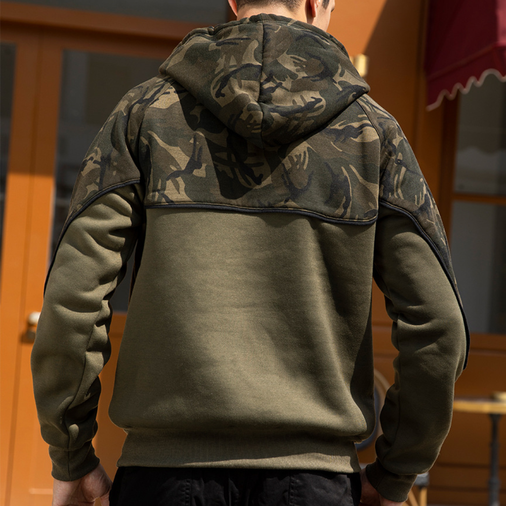 Antonis - Moderne Camouflage Heren Hoodie