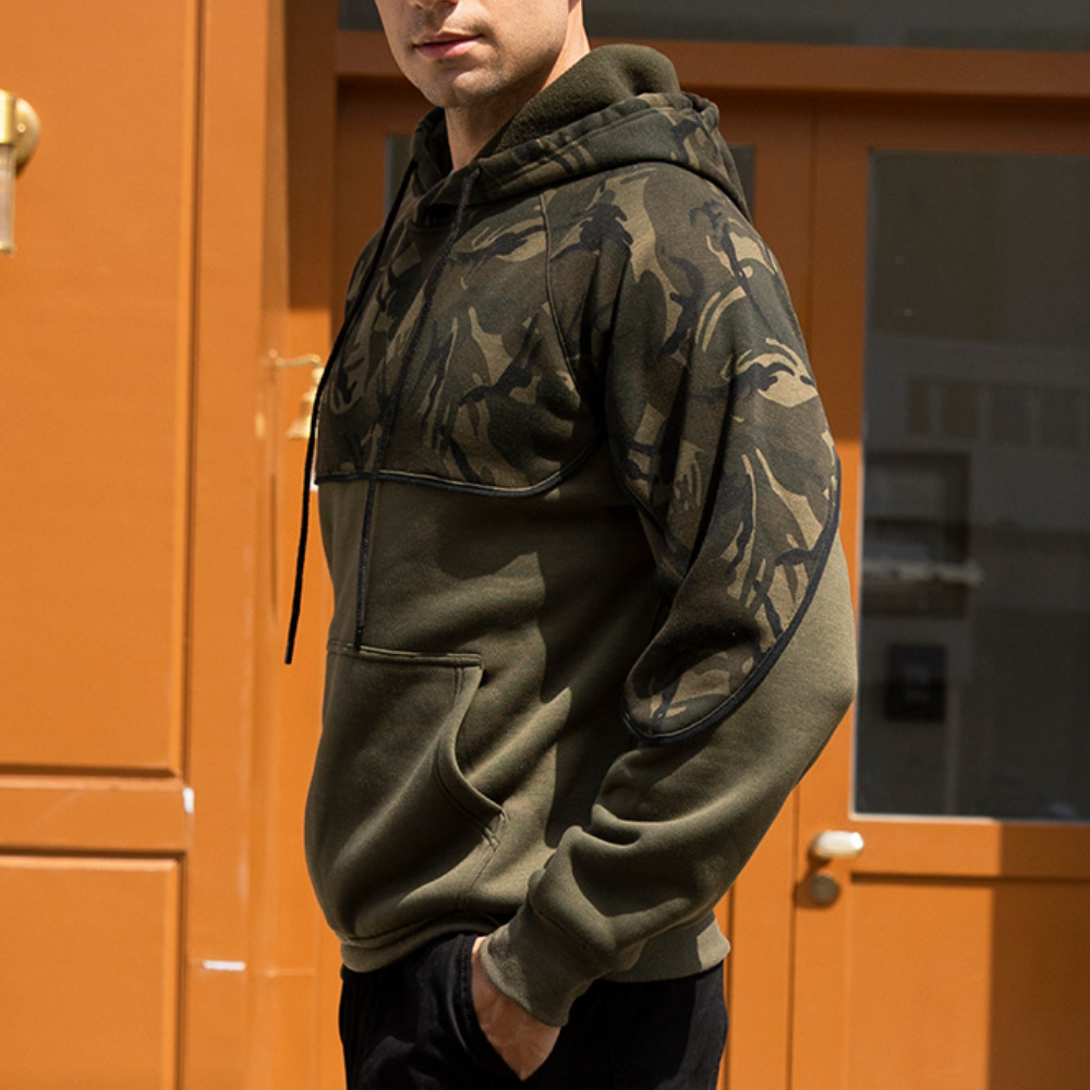 Antonis - Moderne Camouflage Heren Hoodie