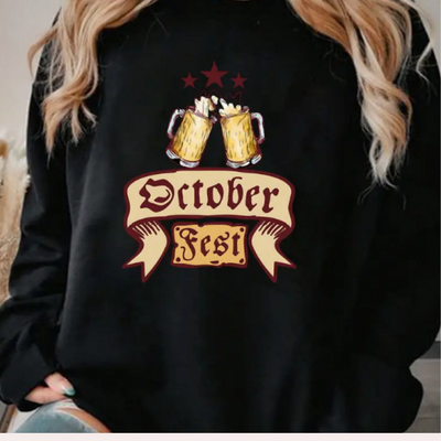 Eleftheria - Dames Relaxed Oktoberfest Sweatshirt