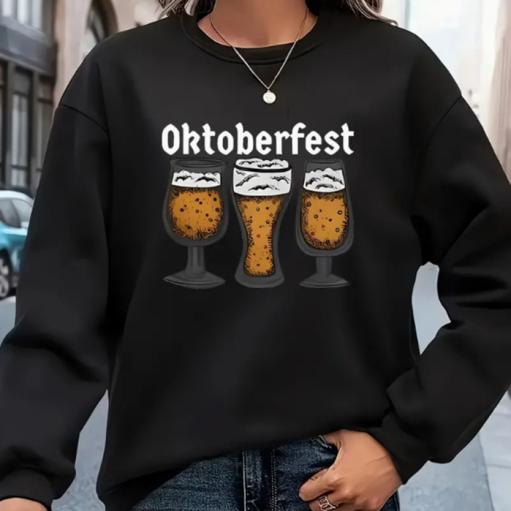 Agapi - Comfortabel Oktoberfest-sweatshirt voor dames