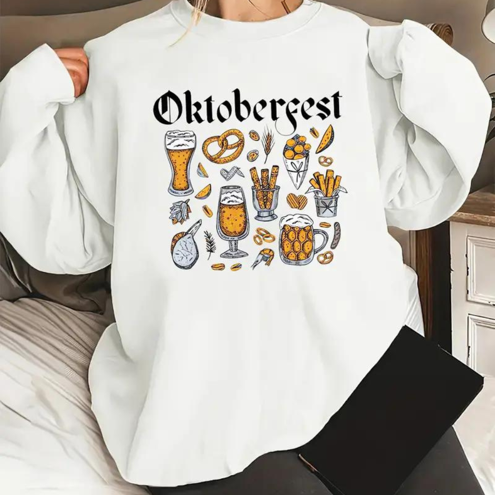 Despoina - Feestelijke dames Oktoberfest sweatshirt