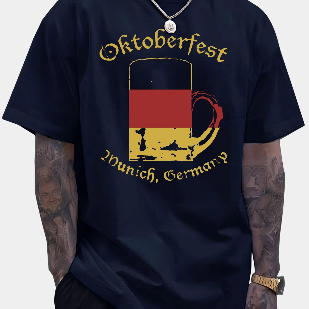 Aleksandr - Oktoberfest stijlvol bier mok T-shirt