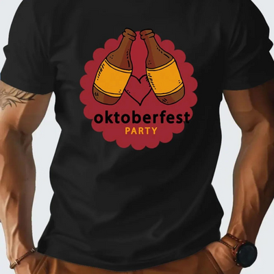 Dominic - Stijlvol en comfortabel Oktoberfest T-shirt voor mannen