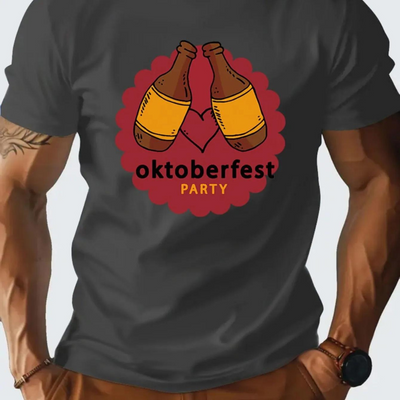 Dominic - Stijlvol en comfortabel Oktoberfest T-shirt voor mannen