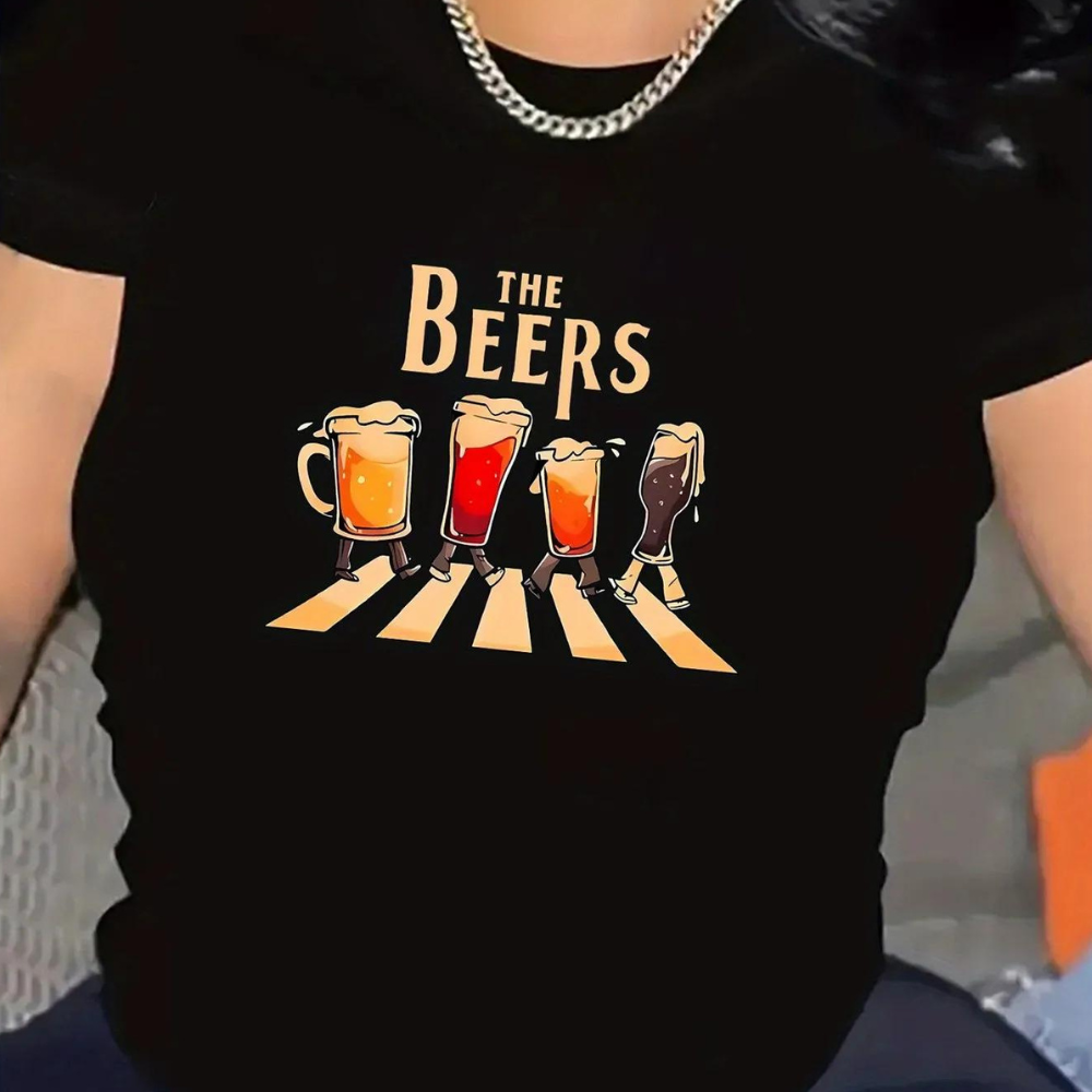 Noor - Speels oktoberfest t-shirt voor dames