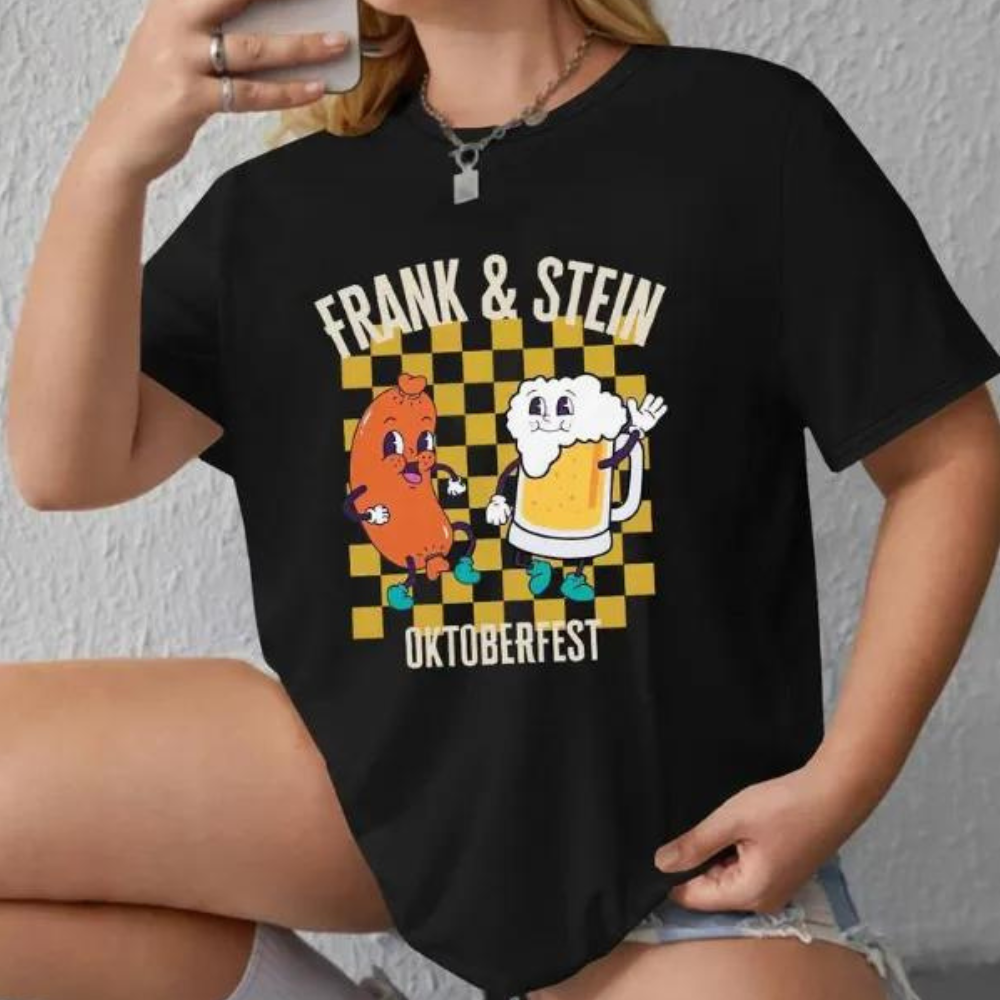 Dania - Casual Feestelijk Damesshirt voor Oktoberfest