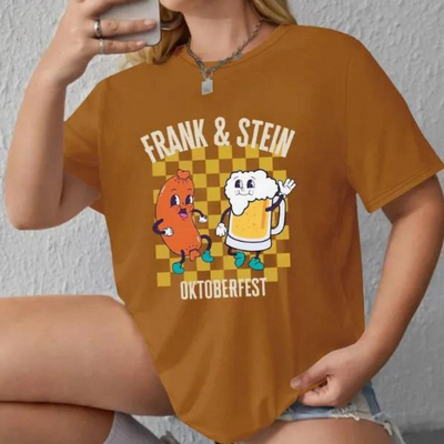 Dania - vrijetijds Feestelijk Damesshirt voor Oktoberfest