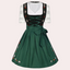 Andrina - Geborduurde Bloemen Dames Oktoberfest Jurk