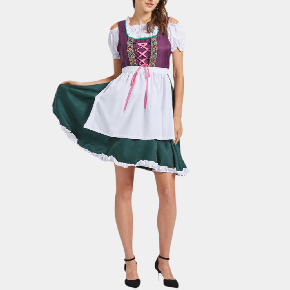 Natascha - Schitterende Oktoberfest Dirndl jurk