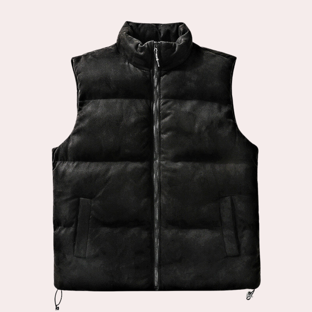 Adorjan - Heren Essential gewatteerd wintervest