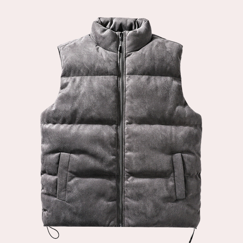 Adorjan - Heren Essential gewatteerd wintervest