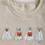 Kinga - Speelse Sweatshirt met Spookhond voor Dames