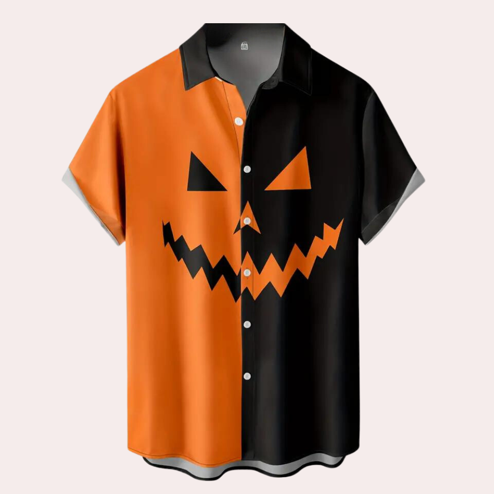 Anitra - Opvallend Halloween T-shirt voor Mannen