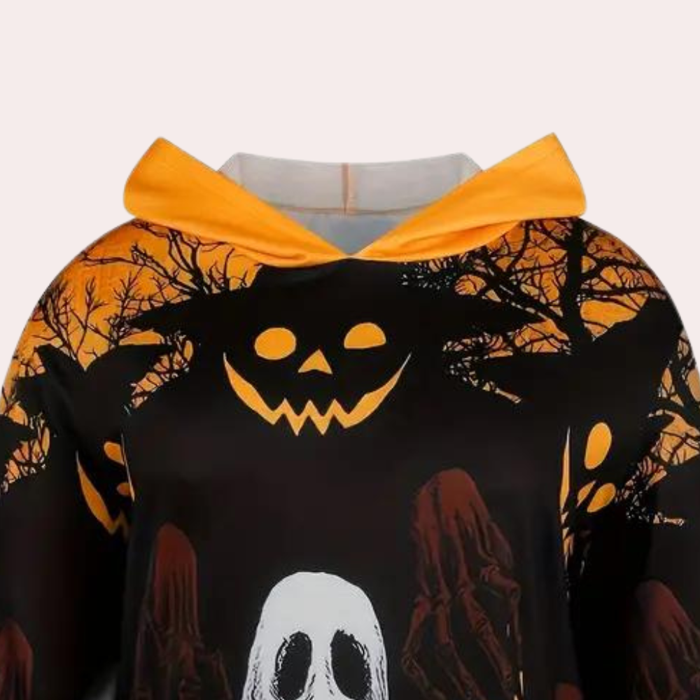 Cili - Trendy Halloween Jurk met Kap voor dames