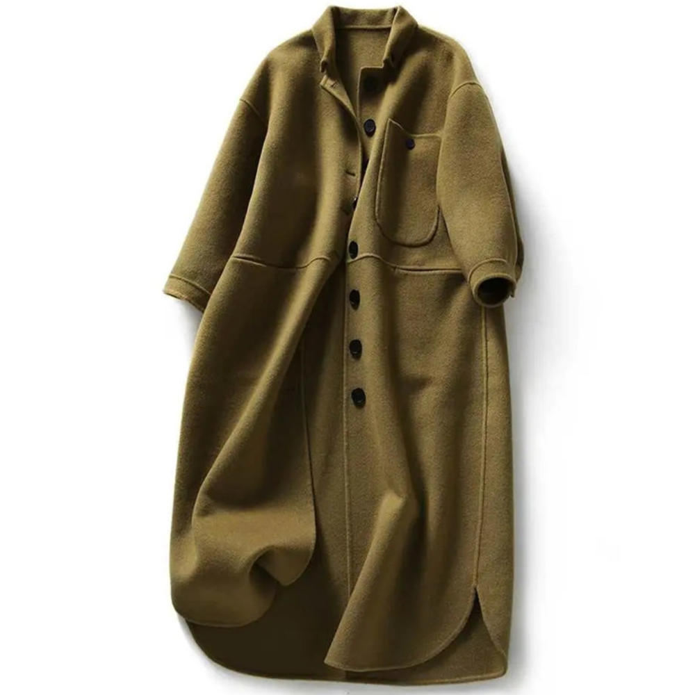 SIBYLLA - Tijdloze Lange Trenchcoat voor Dames