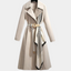 Aurembiaix - Tijdloze dames trenchcoat met tailleband